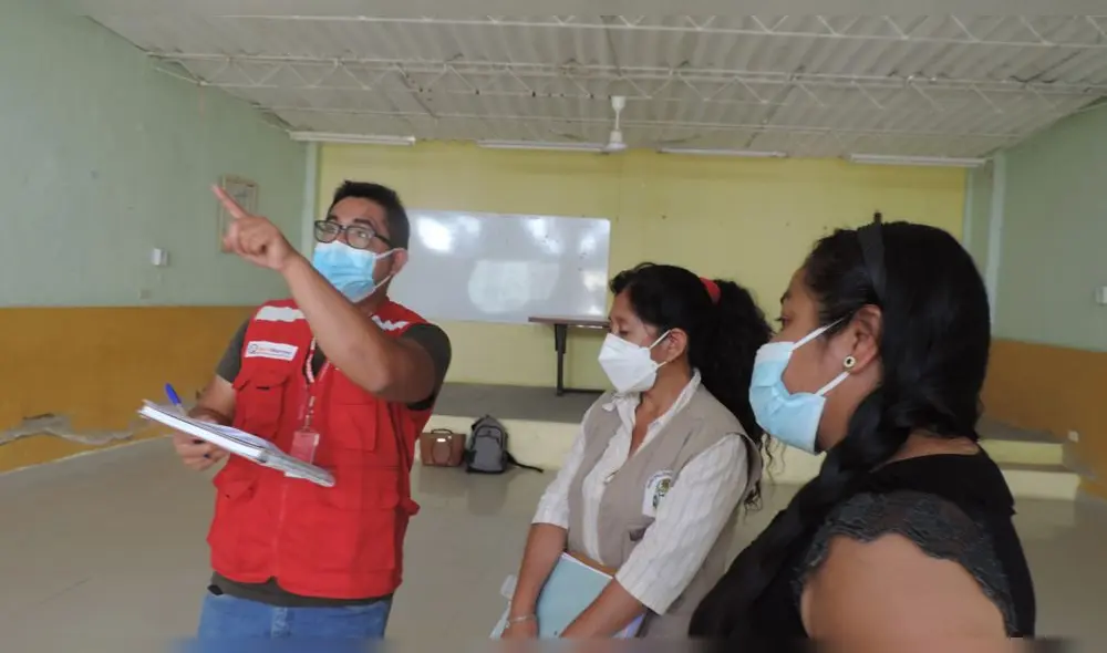 Personal de Qali Warma supervisa condiciones de los almacenes ediles en Lambayeque. Foto: Qali Warma.