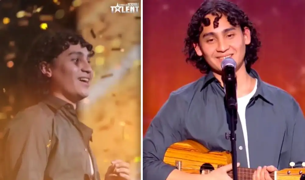 El joven de origen peruano interpretó el tema “You are the reason” y conmovió al ventrílocuo Jeff Panacloc. Foto: captura La France a un incroyable talent