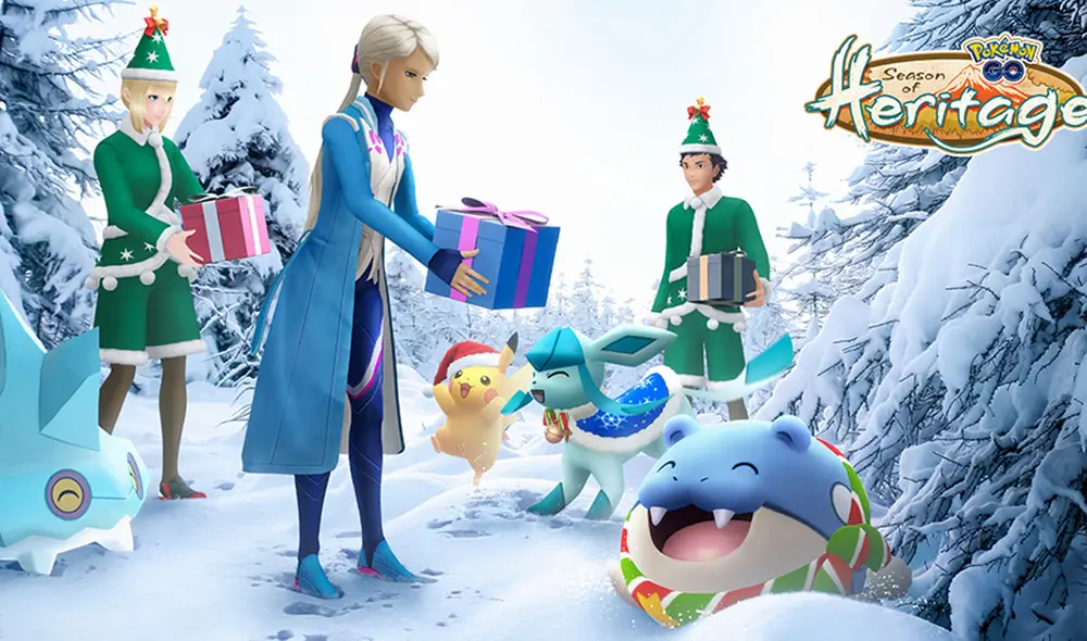 Veremos a más de un pokémon disfrazado con gorros navideños. Foto: Niantic