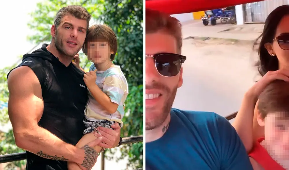 Greg Michel pudo encontrarse con su hijo en Tarapoto. Foto: Instagram/Greg Michel