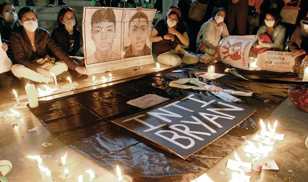 “Personas como ella, prefiero mantenerlas lejos de mi familia", dijo la madre de Inti Sotelo. Foto: Jaime Mendoza/La República