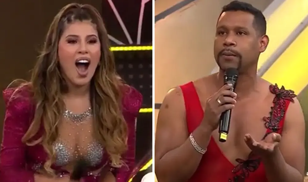 Yahaira Plasencia parte como una de las favoritas para ganar El artista del año. Foto: captura América TV Yahaira Plasencia parte como una de las favoritas para ganar El artista del año. Foto: captura América TV