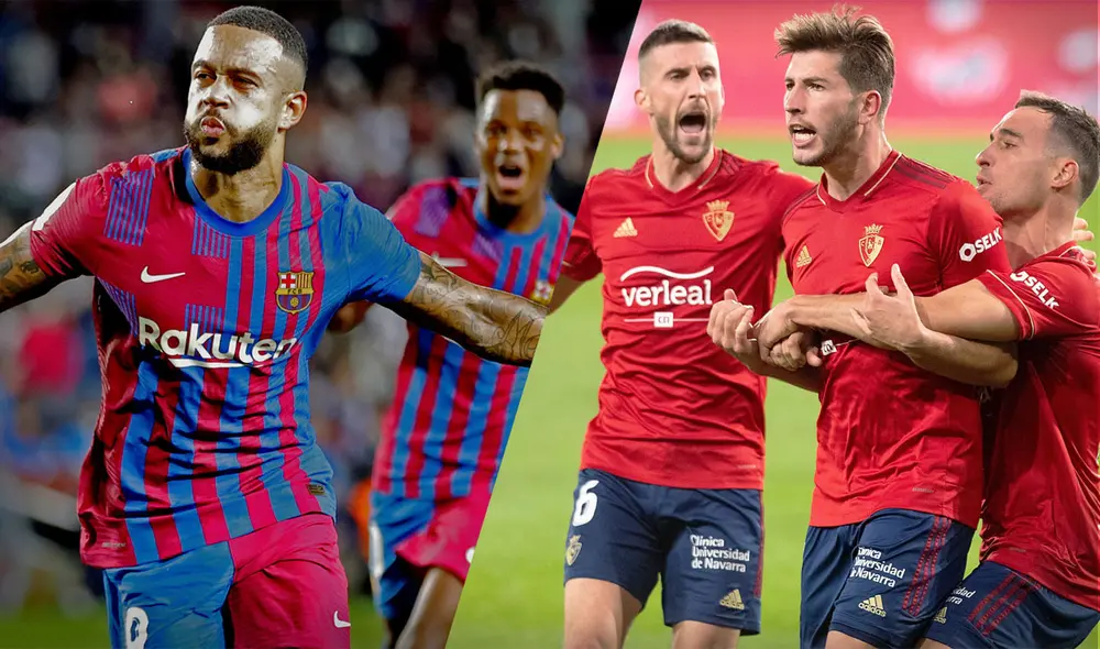 FC Barcelona buscará revertir su crisis deportiva ganándole al Osasuna por la LaLiga. Foto: composición LR
