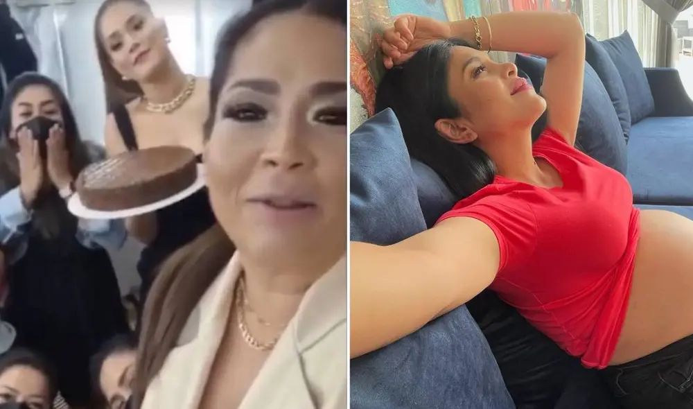 Katia Palma compartió la emoción de Maricarmen Marín al convertirse en madre por primera vez