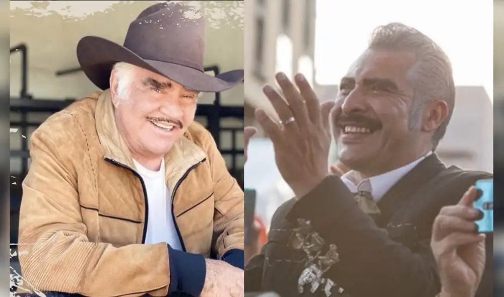 Cantante mexicano expresó su última petición antes de fallecer, en medio de un concierto que ofreció con su hijo Alejandro Fernández. Foto: composición LR