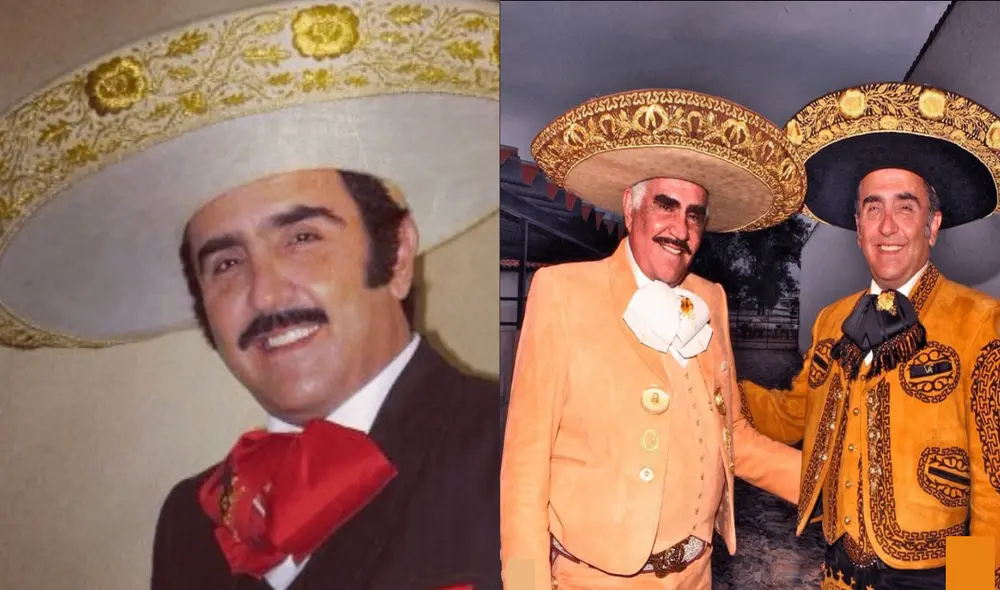 Vicente Fernández se despide de su padre. Foto: Instagram/Vicente Fernández