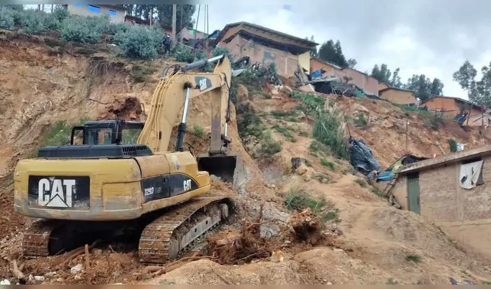 Comuna de Sánchez Carrión y pobladores han elaborado un acta para realizar trabajos y frenar los deslizamientos. Foto: Prensa MSC Comuna de Sánchez Carrión y pobladores han elaborado un acta para realizar trabajos y frenar los deslizamientos. Foto: Prensa MSC