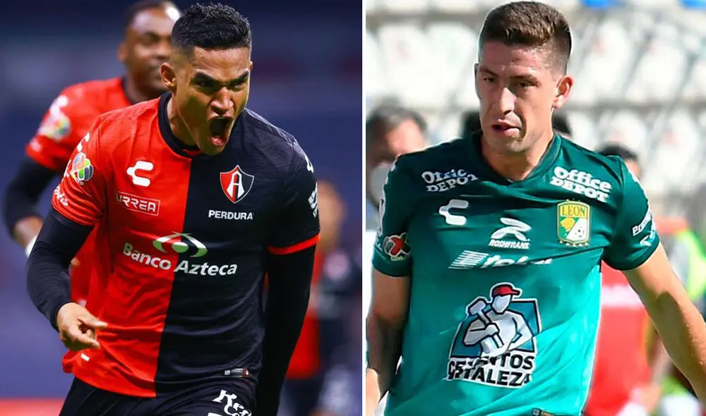 Anderson Santamaría y Santiago Ormeño buscan su primer título en la Liga MX. Foto: composición de Atlas/Club León