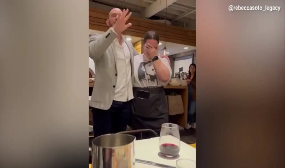 El hecho sucedió en un restaurante de Arkansas, Estados Unidos (EE. UU.). Foto: captura de video de Daily Mail