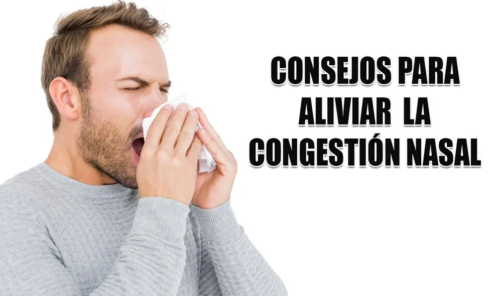 La congestión nasal es uno de los síntomas más incómodos en un resfriado o alergia. Foto: composición/gaceta médica