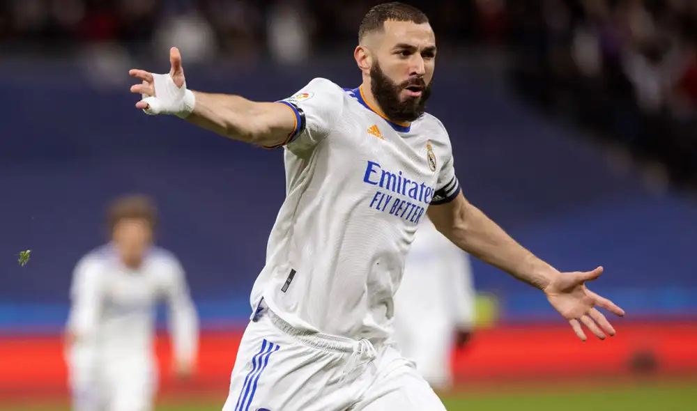 Karim Benzema es el artillero del Real Madrid y LaLiga. Foto: EFE