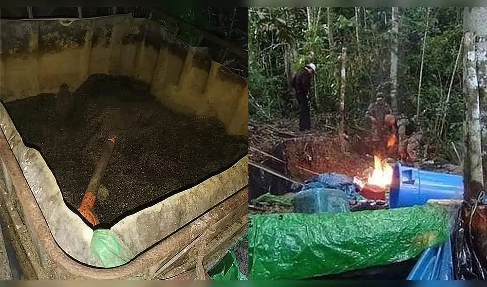 Según la Policía, en caseríos alejados de la provincia de Sandía, se ha evidenciado presencia del narcotráfico desde hace varias décadas. Foto: composición La República/PNP