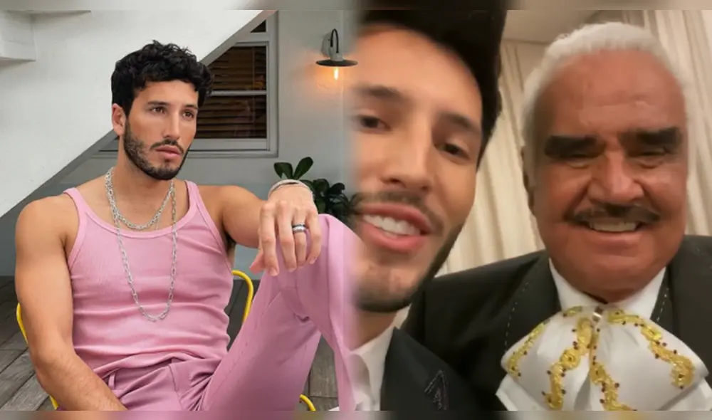 Sebastián Yatra también extendió palabras de aliento hacia Alejandro Fernández, hijo de Vicente Fernández. Foto: composición/Sebastián Yatra/Instagram