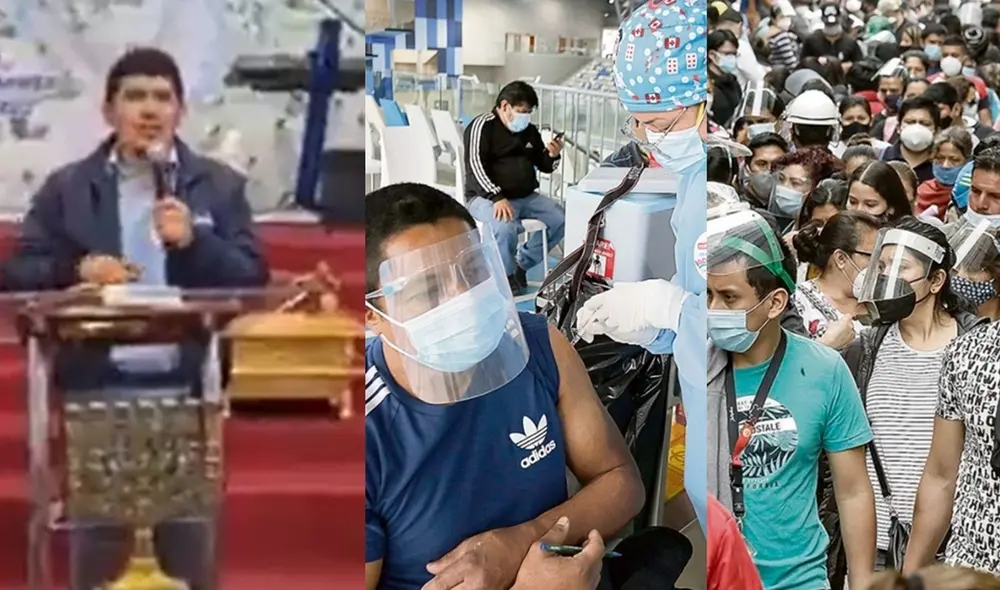 Los antivacunas no quieren presentar su carnet de vacunación para ingresas a los lugares cerrados y públicos. Foto: composición La República/Twitter/Minsa