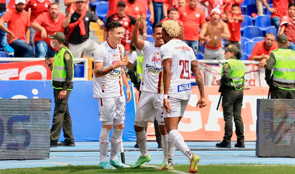 Deportes Tolima es el líder absoluto del Grupo B del cuadrangular final. Fuente: Twitter Tolima Deportes Tolima es el líder absoluto del Grupo B del cuadrangular final. Fuente: Twitter Tolima