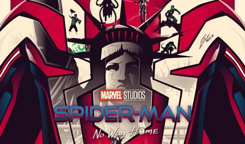 Spider-Man: no way home tendrá su alfombra roja este lunes 13 diciembre. Foto: composición/Marvel/Sony