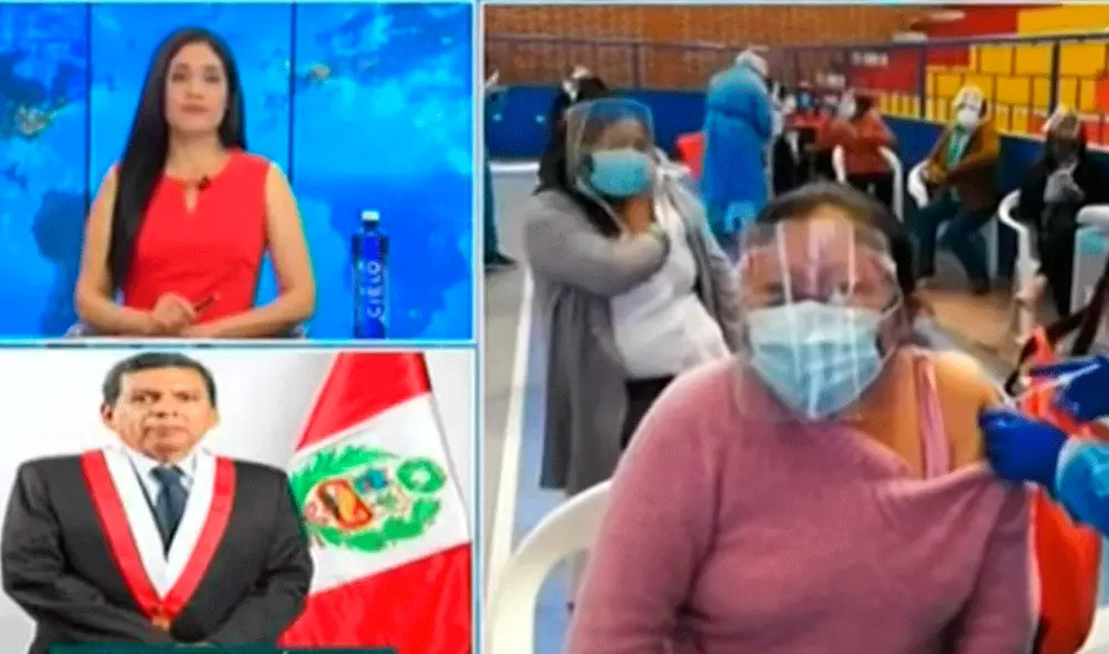 Hernando Cevallos señaló que las nuevas medidas han generado un incremento en el número de ciudadanos vacunados. Foto: captura de TV Perú Hernando Cevallos señaló que las nuevas medidas han generado un incremento en el número de ciudadanos vacunados. Foto: captura de TV Perú