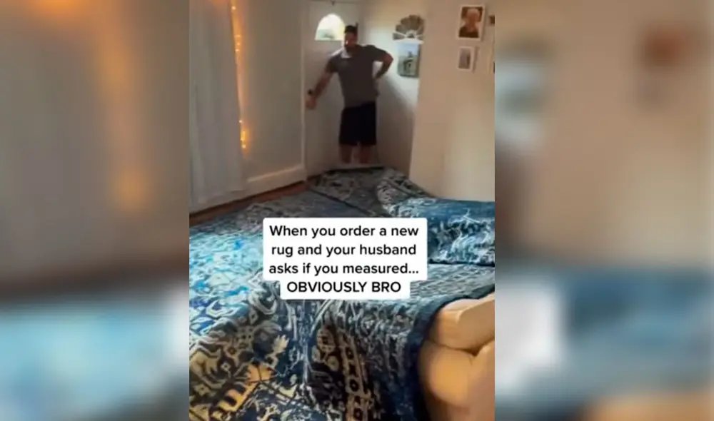 No contaban con el espacio suficiente para acomodarla y ambos tuvieron que conformarse con lo que compraron. Foto: captura de YouTube