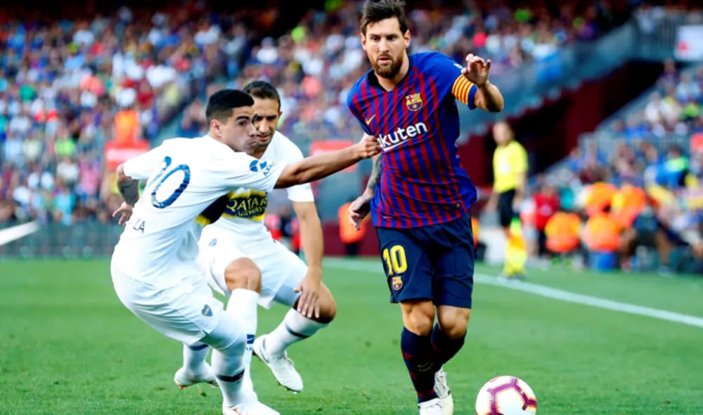 Barcelona llega al duelo con Boca Juniors tras quedar eliminado de la Champions League. Foto: EFE