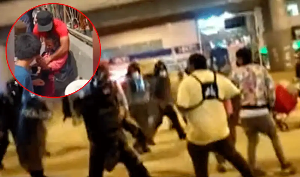 Los vendedores ambulantes pidieron ser reubicados. Foto: captura de Panamericana