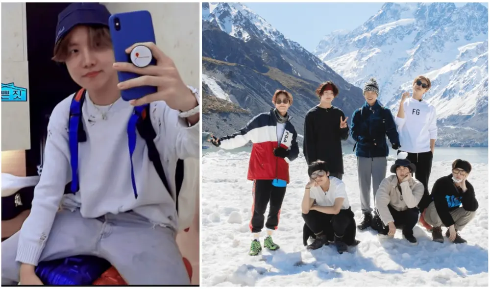 BTS Bon Voyage: J-Hope dice qué llevará en la quinta temporada de reality. Foto: Composición LR / Imágenes Weverse y captura