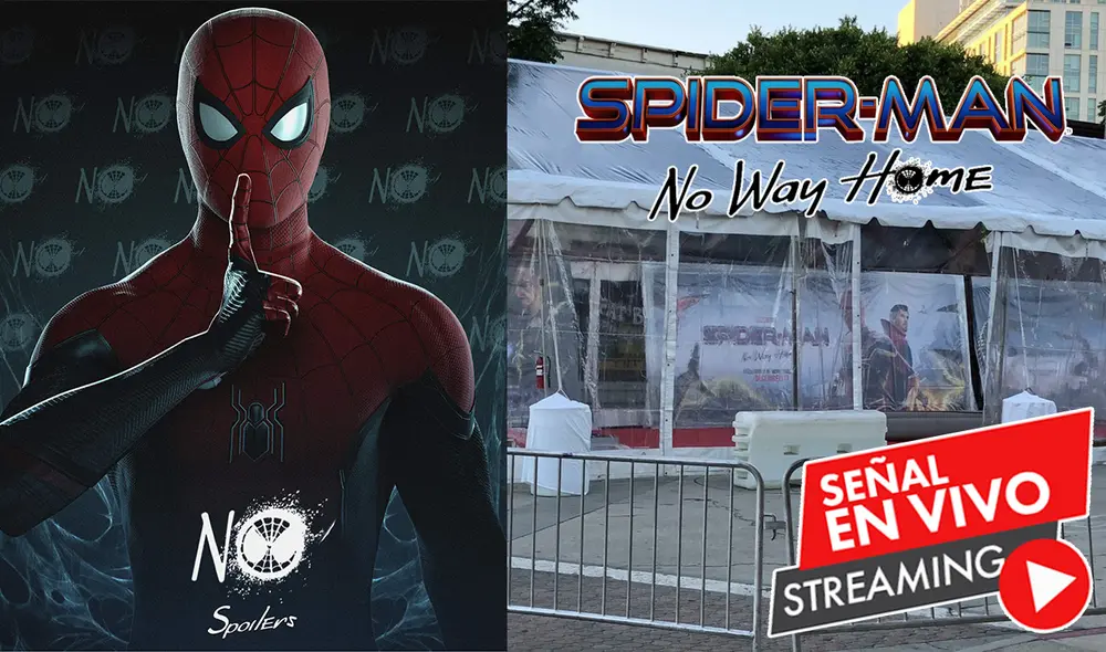 Spider-Man: no way gome es una de las películas más espreadas de este 2021.Foto: @venmohology/composición Spider-Man: no way gome es una de las películas más espreadas de este 2021.Foto: @venmohology/composición