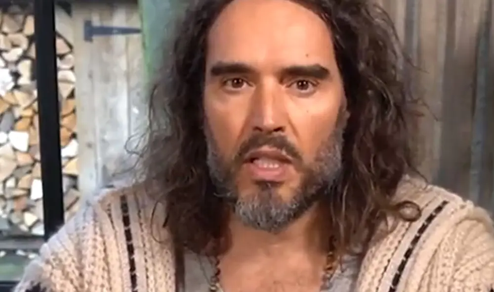 Russell Edward Brand​ ​ es un humorista y actor británico nacido el 4 de junio de 1975. Foto: captura de Twitter