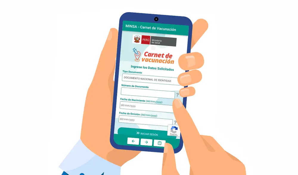 Puedes acceder a tu carnet de vacunación desde cualquier dispositivo Android o iOS. Foto: Minsa