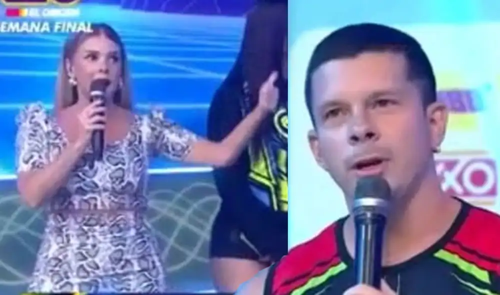 Johanna San Miguel le pidió a Mario Hart medir sus palabras cuando hable de Melissa Loza. Foto: captura EEG
