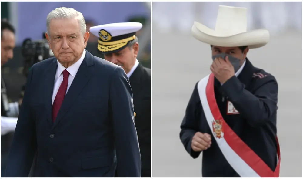 Presidente mexicano apoyó al Gobierno de Castillo durante el intento de vacancia. Foto: AFP/Antonio Melgarejo/La República Presidente mexicano apoyó al Gobierno de Castillo durante el intento de vacancia. Foto: AFP/Antonio Melgarejo/La República