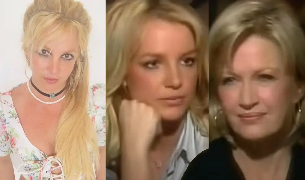 Britney Spears fue entrevistada por Diane Sawyer en 2003. Foto: Britney Spears/Instagram