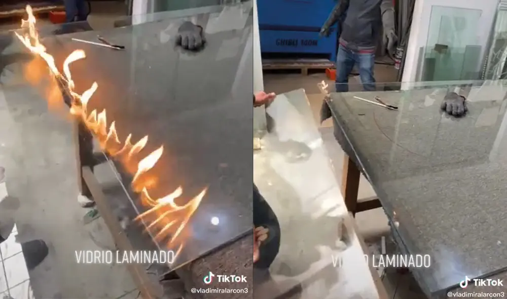 En el recinto habían más de tres trabajadores. Foto: captura de TikTok En el recinto habían más de tres trabajadores. Foto: captura de TikTok