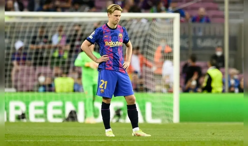 Frenkie de Jong llegó al Barcelona procedente del Ajax. Foto: AFP Frenkie de Jong llegó al Barcelona procedente del Ajax. Foto: AFP