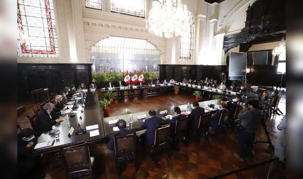 En Lima, Llempén pidió el destrabe de Chavimochic. Foto: PCM