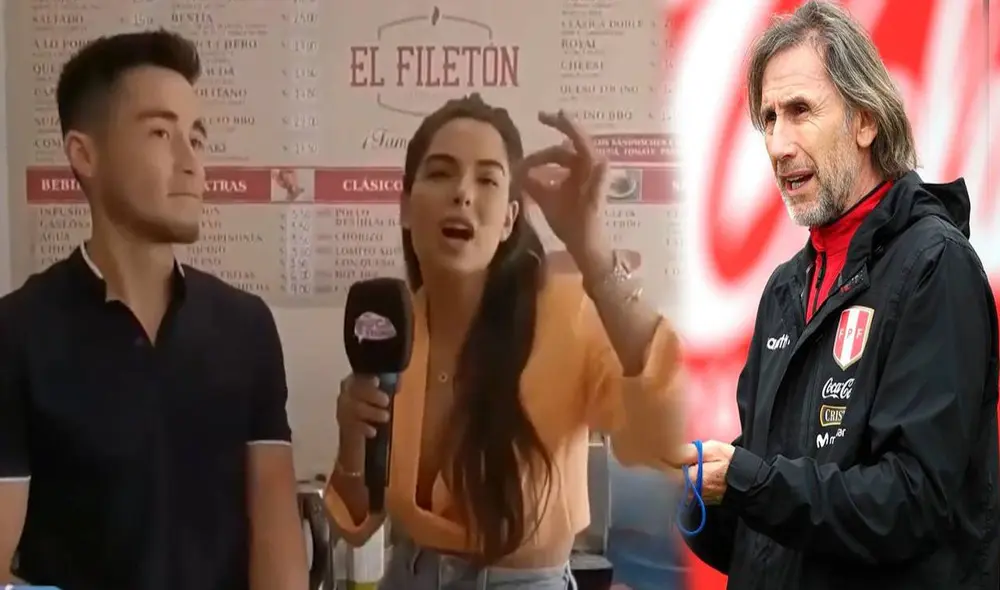 Ivana Yturbe vaticina el futuro de los dos futbolistas. Foto: composición captura América TV/ Selección peruana Ivana Yturbe vaticina el futuro de los dos futbolistas. Foto: composición captura América TV/ Selección peruana