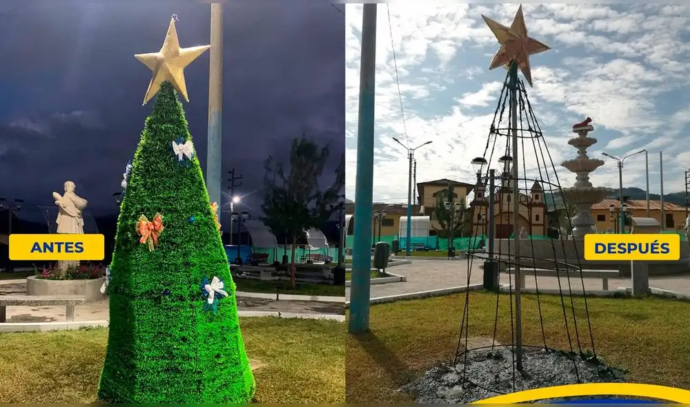 Acto vandálico se registró el 13 de diciembre. Foto: Municipalidad Distrital de Florida Acto vandálico se registró el 13 de diciembre. Foto: Municipalidad Distrital de Florida