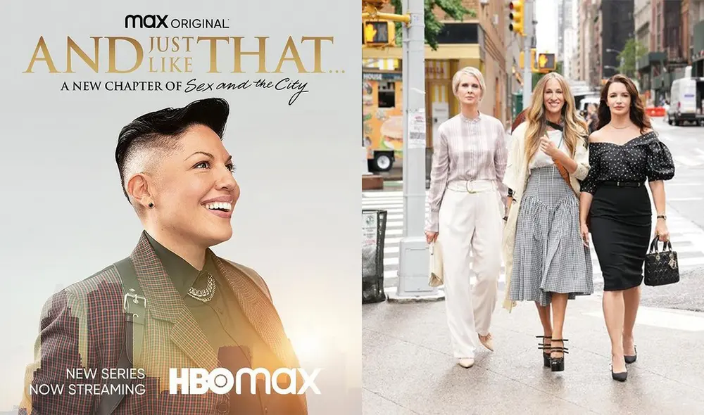 Sara contó que siempre fue fan de Sex and the city y que en algún momento con estar en la serie. Foto: And just like that IG