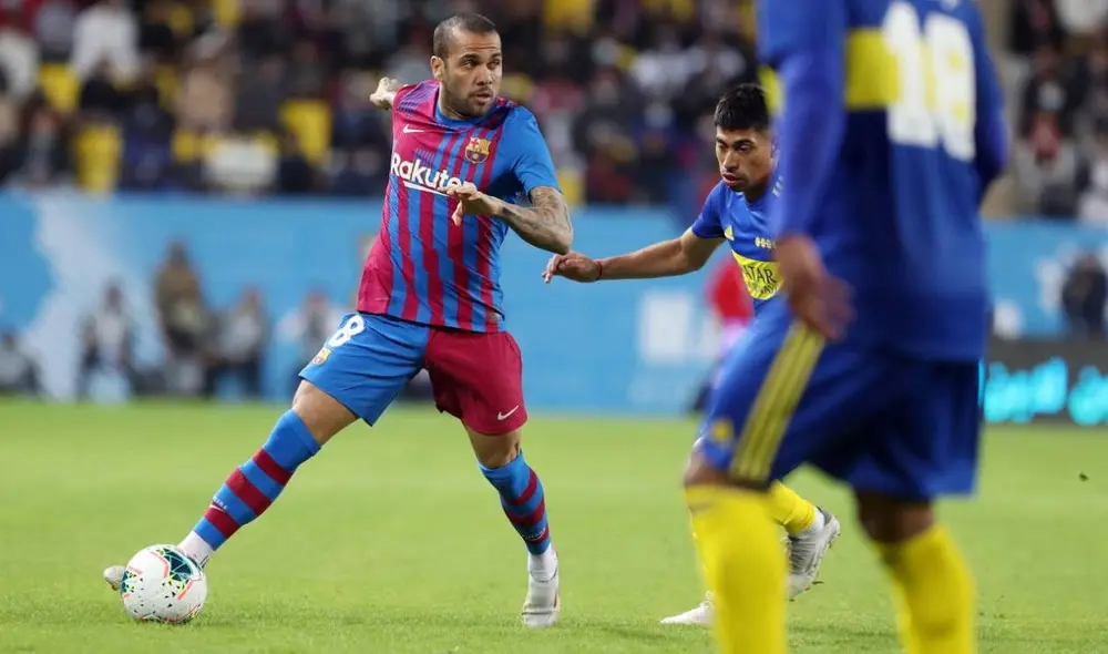 Barcelona y Boca se fueron al descanso empatando 0-0. Foto: SportsCenter Barcelona y Boca se fueron al descanso empatando 0-0. Foto: SportsCenter