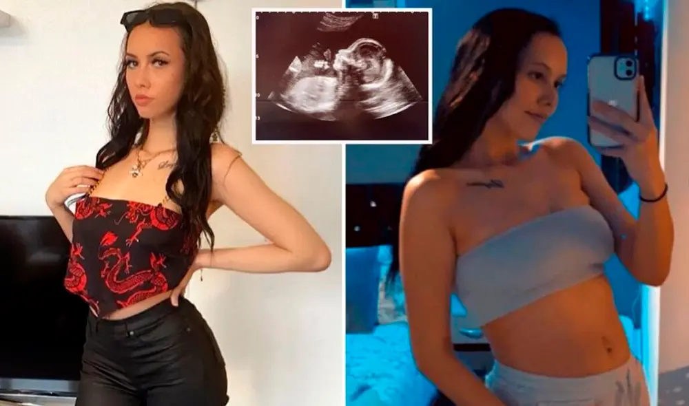 La joven dejó sorprendidos a miles por tener casi 5 meses de gestación y no tener el vientre abultado. Foto: captura de TikTok La joven dejó sorprendidos a miles por tener casi 5 meses de gestación y no tener el vientre abultado. Foto: captura de TikTok