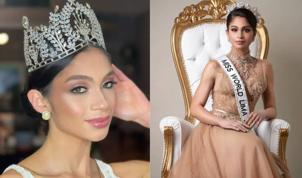 Paula Montes representará al Perú en el Miss World 2021. Foto: composición Miss World Perú/ Instagram