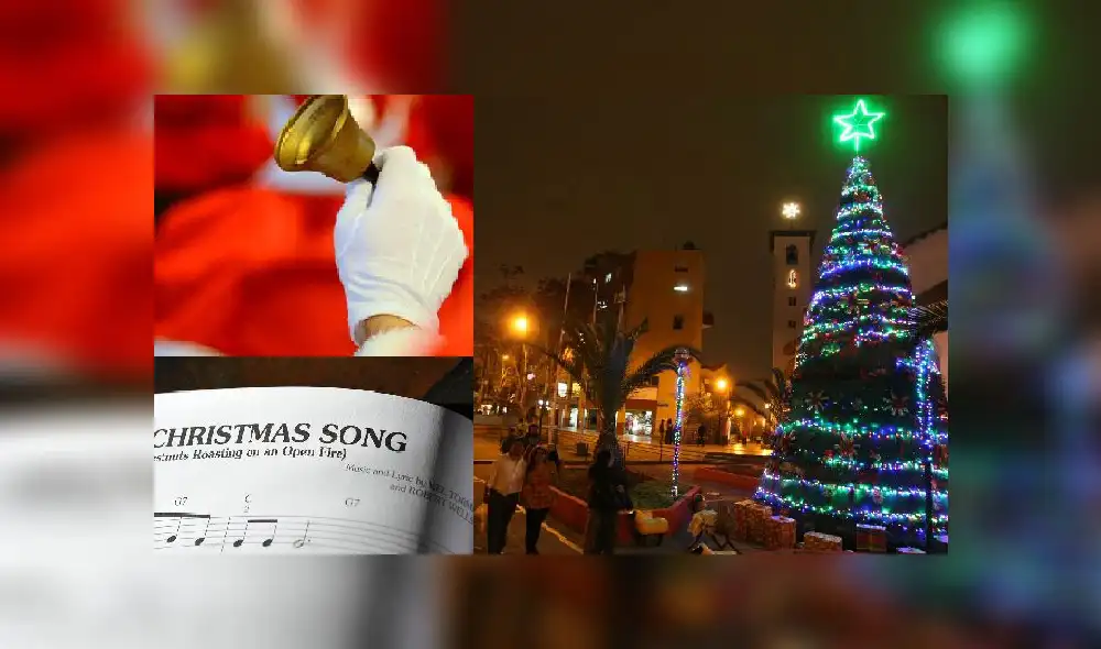 Revisa la lista de las más populares canciones para disfrutar en Navidad. Foto: Composición/Andina/Vidal Tarqui/AFP