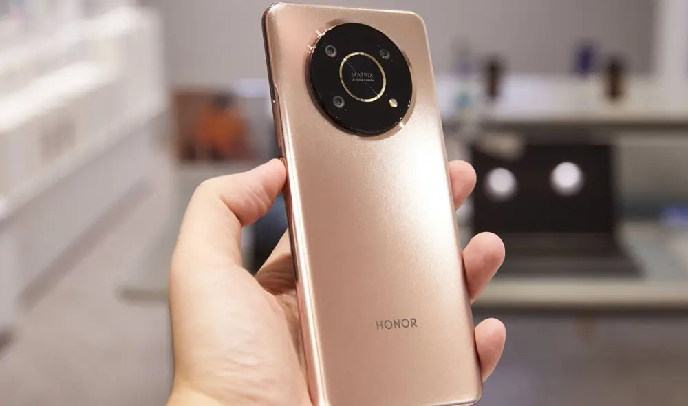 El Honor X30 tendrá una pantalla plana con un agujero en el centro. Foto: Honor El Honor X30 tendrá una pantalla plana con un agujero en el centro. Foto: Honor