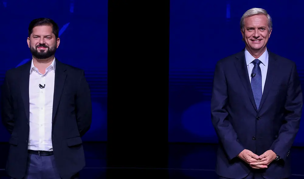 Chile elegirá entre el izquierdista Gabriel Boric y el ultraderechista José Antonio Kast al sucesor de Sebastián Piñera el próximo domingo 19 de diciembre. Foto: AFP