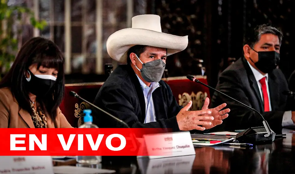 Últimas noticias del gobierno del presidente Pedro Castillo hoy miércoles 15 de diciembre