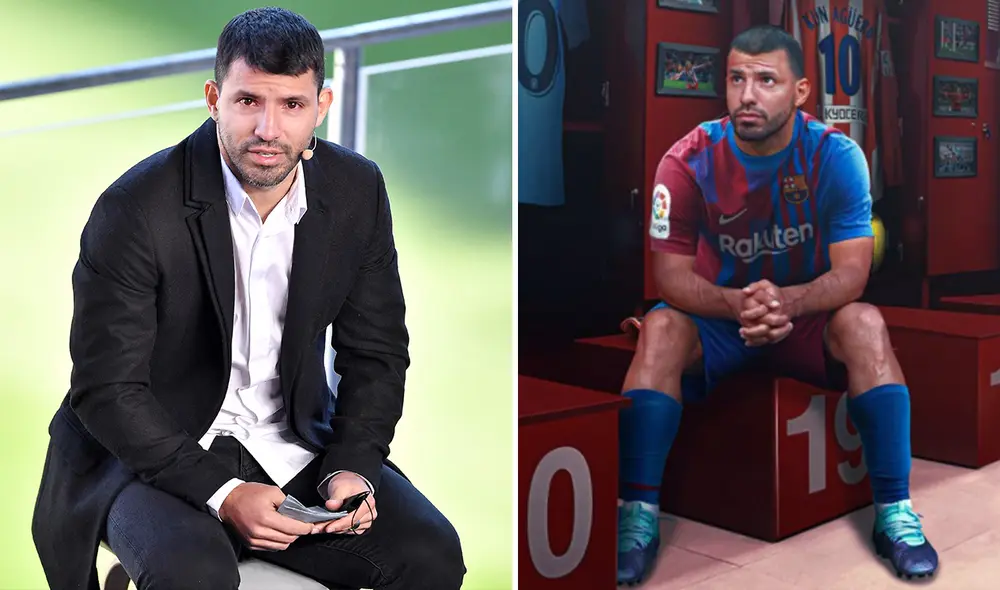 Sergio Agüero llegó al club catalán como jugador libre a inicios de temporada. Foto: composición AFP/FC Barcelona