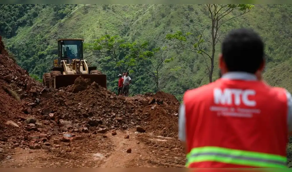 El pasado 4 de diciembre del 2021 se inició los trabajos de mejoramiento de la carretera que une Jaén con Huancabamba. Foto: MTC. El pasado 4 de diciembre del 2021 se inició los trabajos de mejoramiento de la carretera que une Jaén con Huancabamba. Foto: MTC.