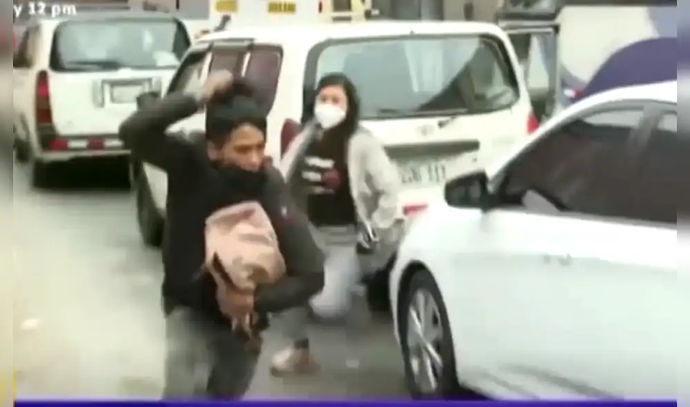 Joven pide apoyo a las autoridades para dar con el paradero del hampón. Foto: Latina Joven pide apoyo a las autoridades para dar con el paradero del hampón. Foto: Latina