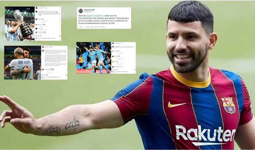 Sergio Agüero deja el fútbol a los 33 años. Foto: composición/Instagram