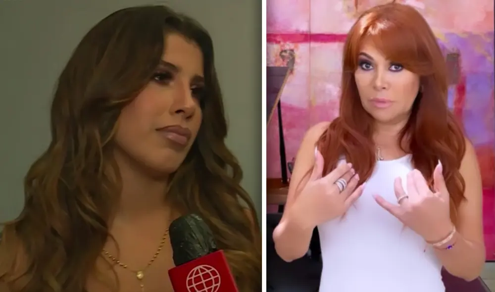 “Es lo más tonto que ha podido decir esa persona", dijo Yahaira Plasencia en referencia a Magaly Medina. Foto: composición América TV/Instagram