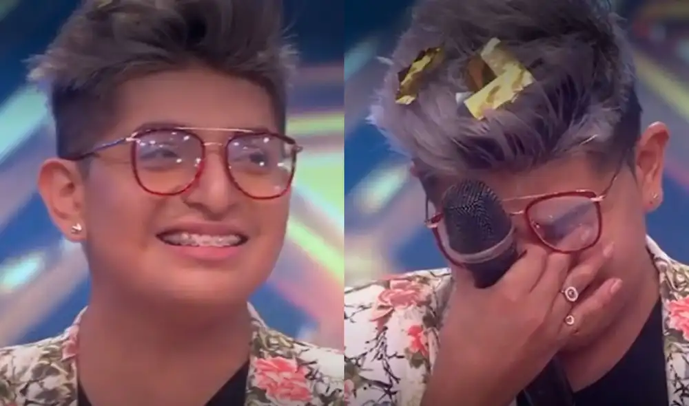 Bryan Arámbulo se conmovió con sorpresa preparada por En boca de todos. Foto: captura América TV.